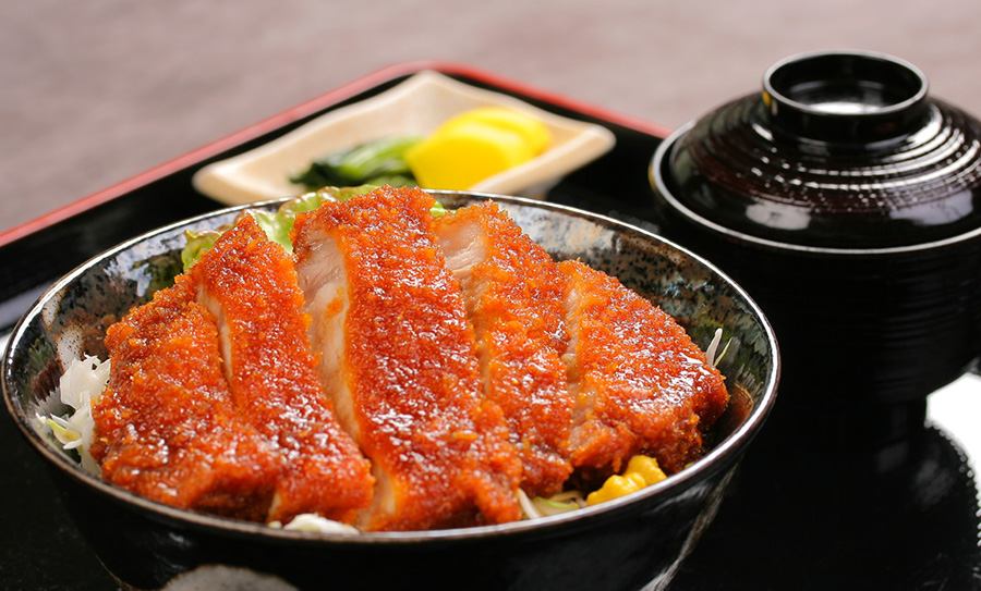 ロースソースカツ丼