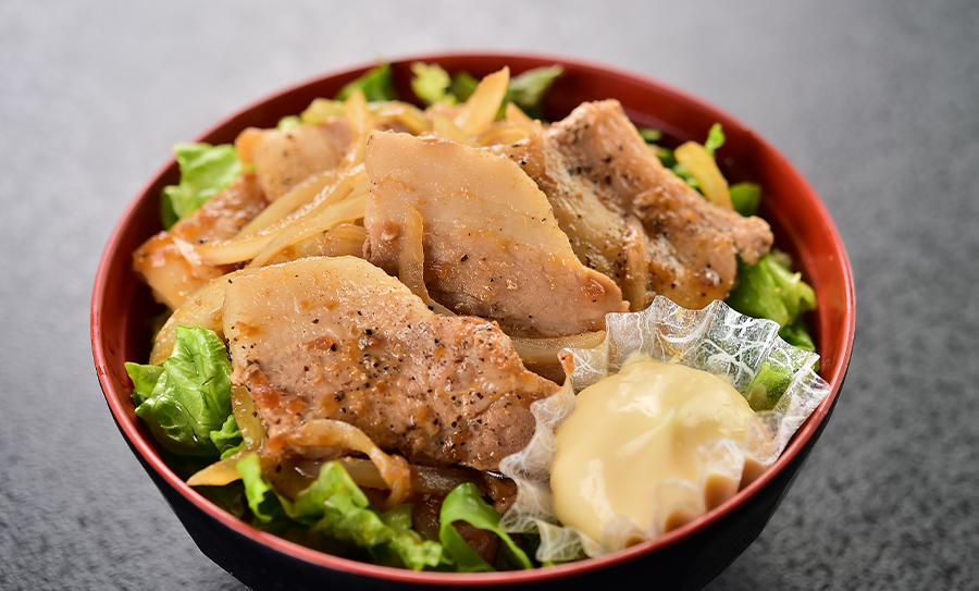 生姜焼き丼
